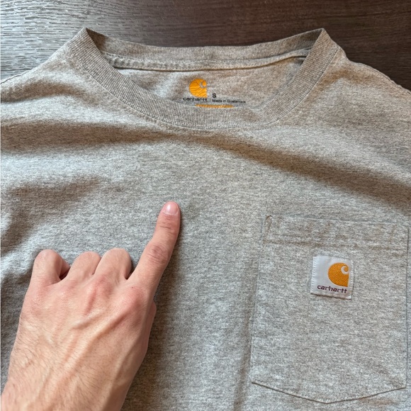 Carhartt grey long sleeve *READ DESCRIPTION * - Picture 4 of 5